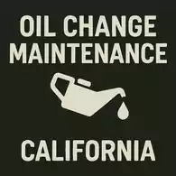 Oil Change Maintenance – California