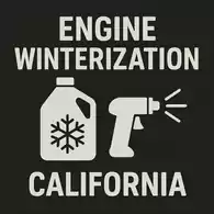 Engine Winterization – California