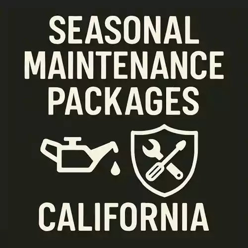 Seasonal Maintenance Packages – California