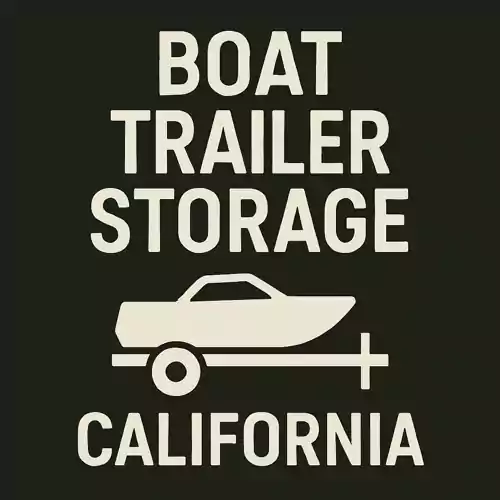 Boat Trailer Storage – California