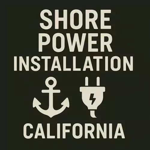 Shore Power Installation – California